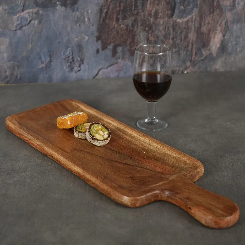 Charcuterie Mango Wood Platter media 1