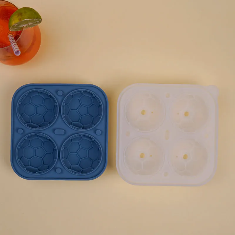 Blizz Silicone 4-Cube Ice Mould - Blue media 4