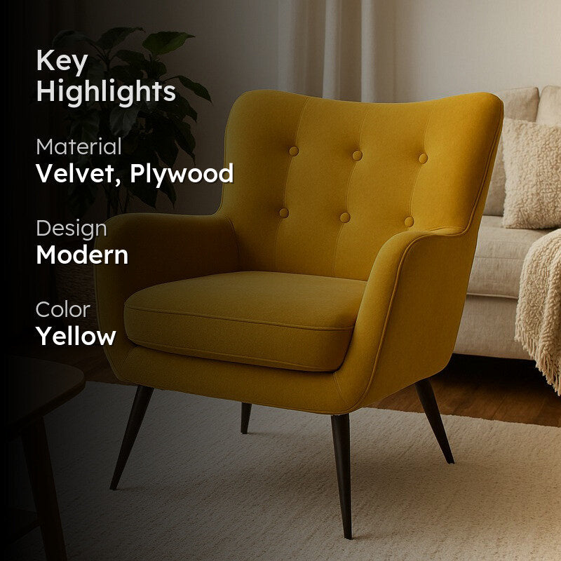 Solvex Suncrest Lounge Chair Yellow media 2