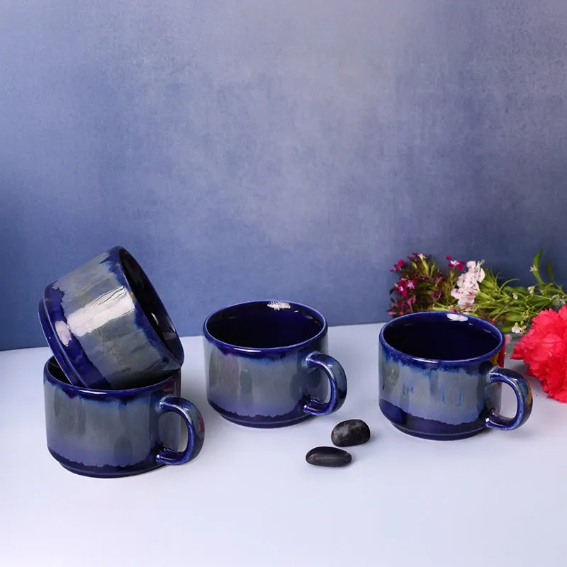 Caterina Ceramic Tea Cup (170 mL Each) - Set of Four media 1