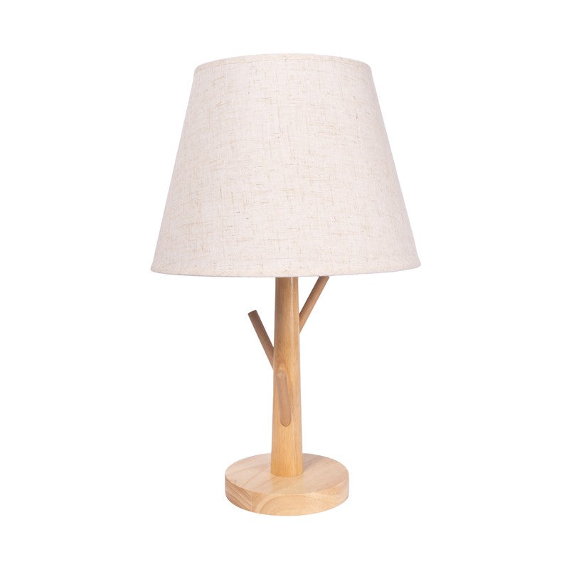 AarviDecor Verona Classic Fabric Table Lamp - White media 6
