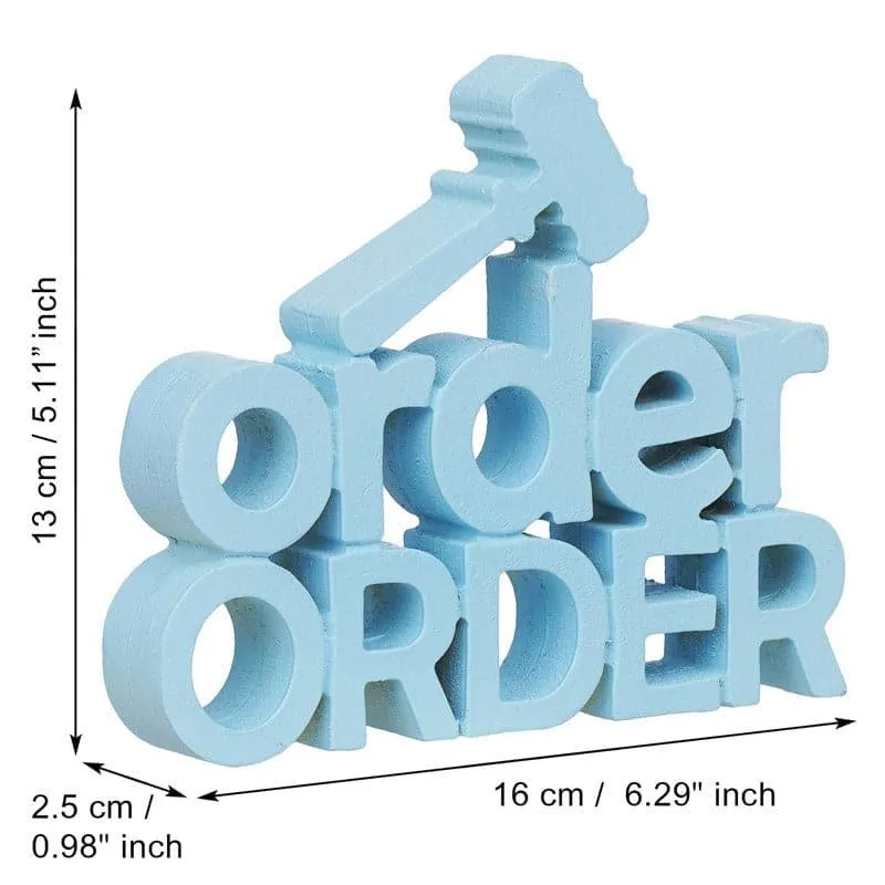 Order Hammer Typography Showpiece media 4