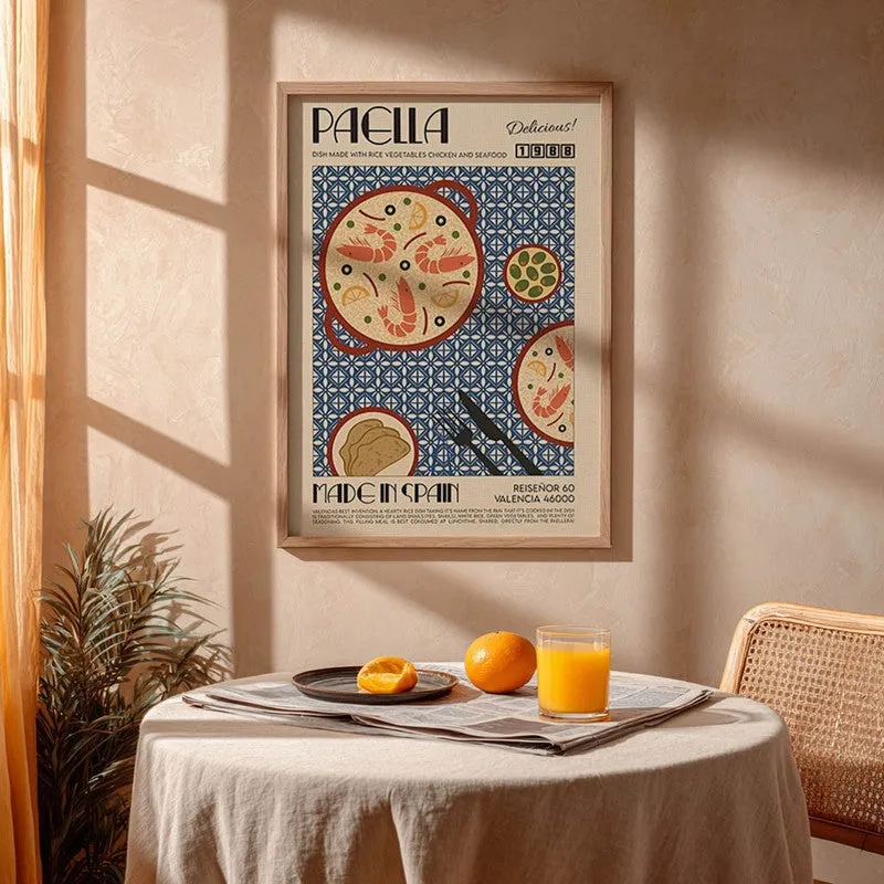 Golden Gourmet Archival Canvas Wall Art - Brown media 5