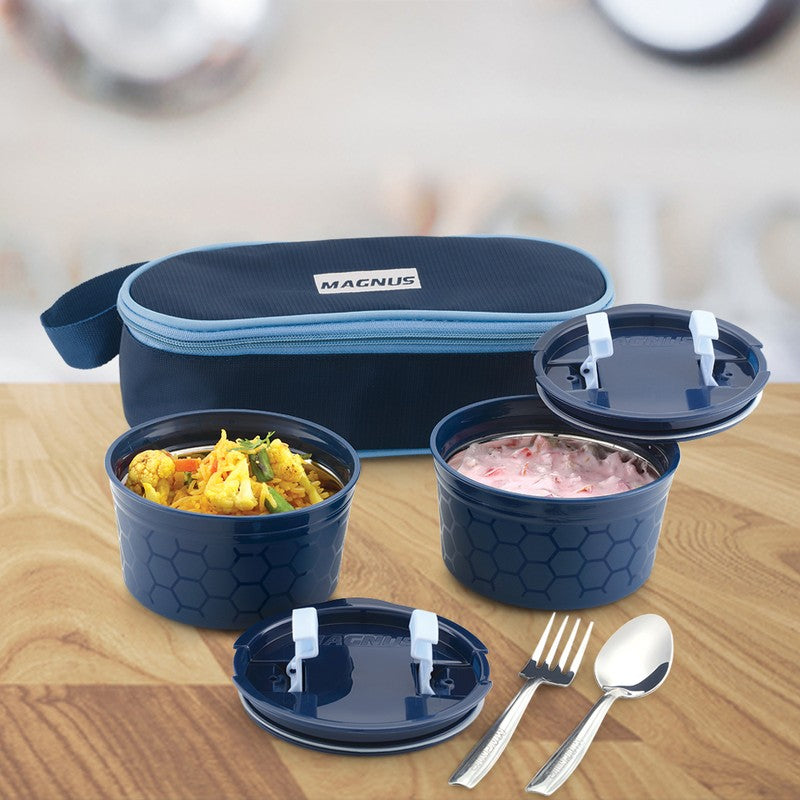 Mealio Neat Lunch Box with Lunch Bag - Three Piece Set media 4