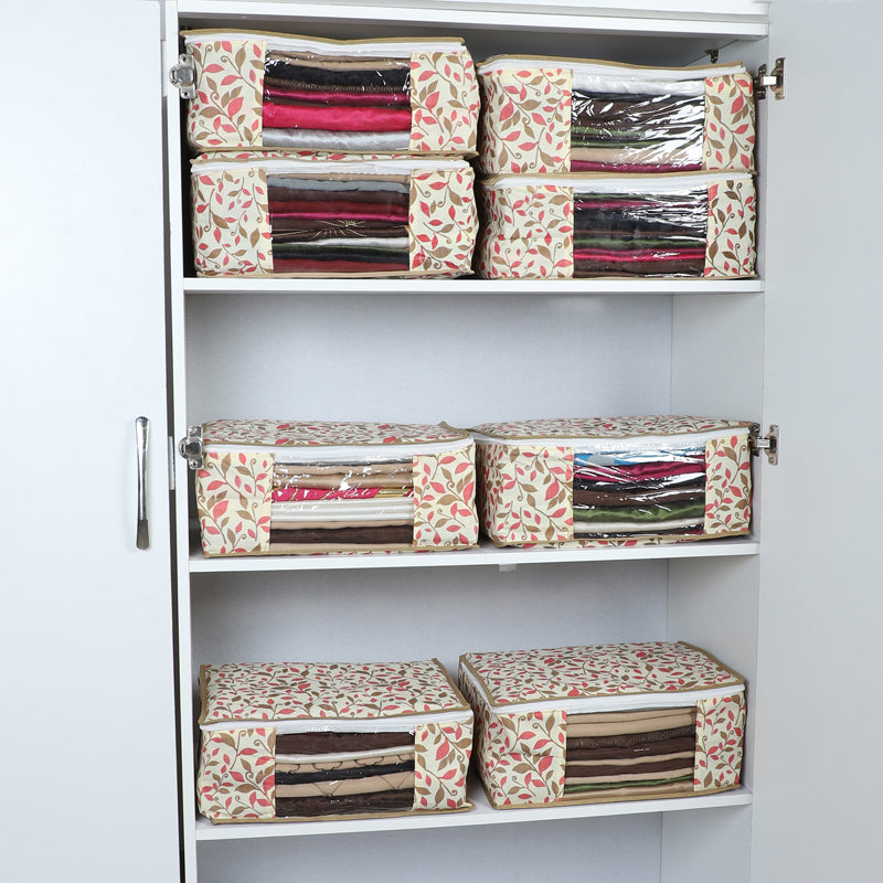 Flair Floral Saree Cover - Set Of Eight media 5