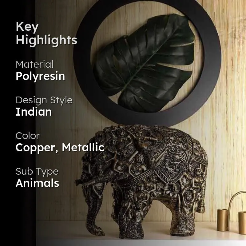 Khajuraho Carved Table Decor media 2