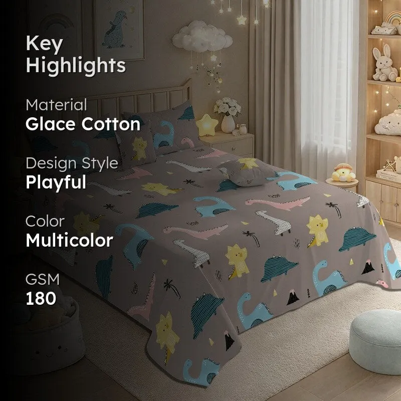 Dianasor GlaceCotton Kids Bedding Set (180 GSM) - Five Piece Set media 2