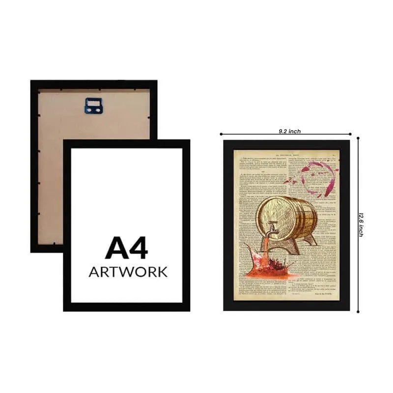 Wine Wista Wall Art - Set Of Three media 4