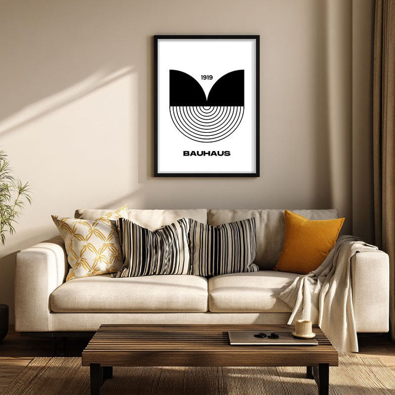 Illusion Chroma Archival Canvas Wall Art - Black Frame