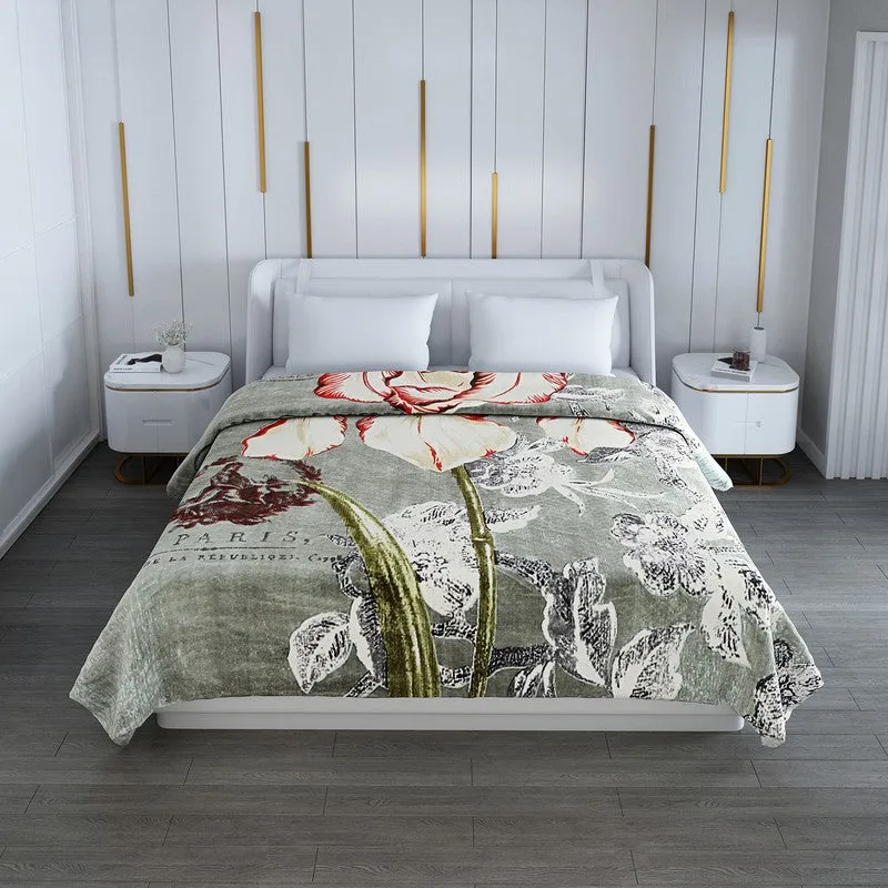 Monte Carlo Garden Whispers Blanket - 1000 GSM media 3