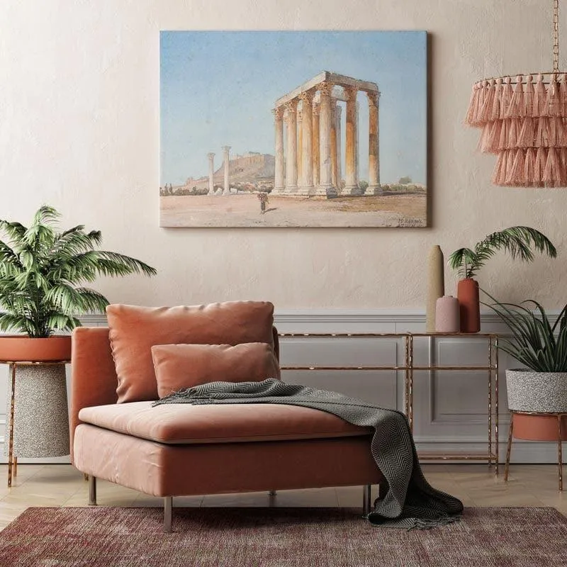 The Temple Canvas Wall Painting - Gallery Wrap media 3