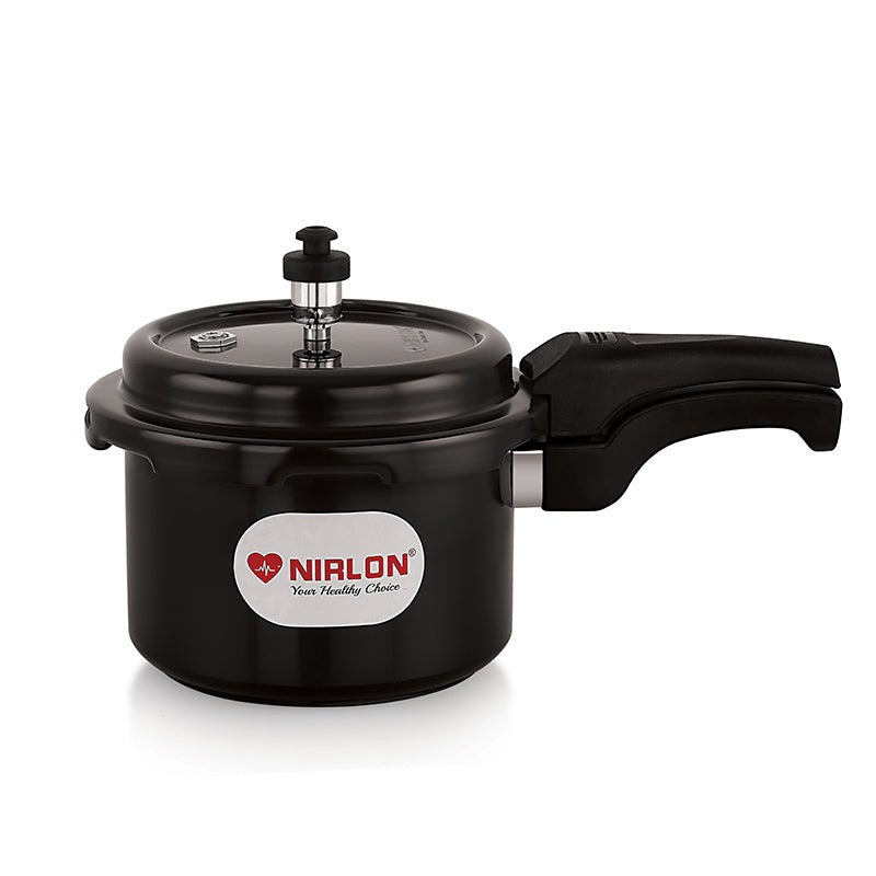 Nirlon Outer Lid Hard Anodized Pressure Cooker - 3000 mL media 10