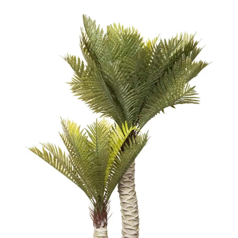 AarviDecor Compact Green PVC Artificial Plants media 6