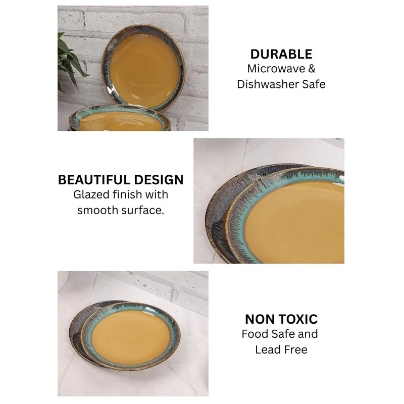 Porcelli Ceramic Quarter Plate - Set Of Six media 3