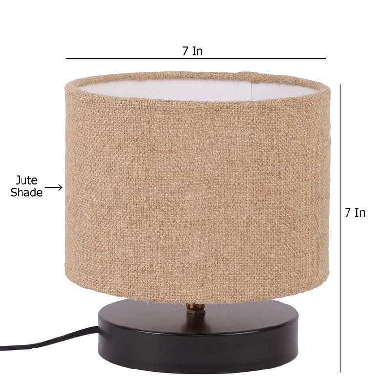 Dum Dum Glowra Fabric Table Lamp - Brown media 7