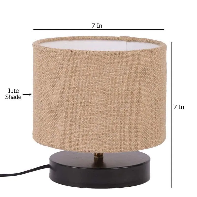 Dum Dum Glowra Fabric Table Lamp - Brown media 7