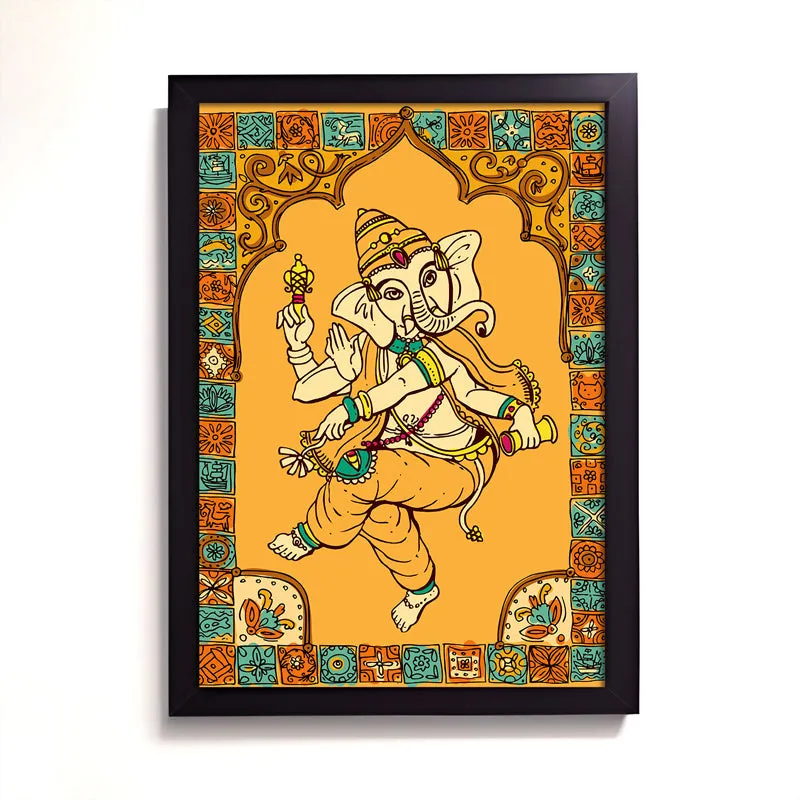 Ganapati Regal Wall Art media 4