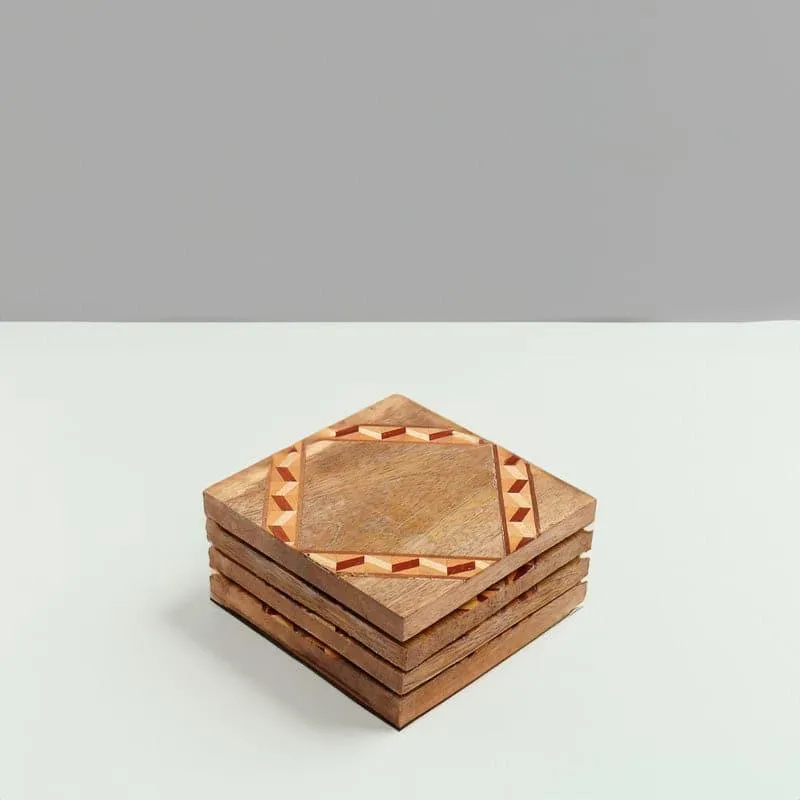 Ethnic Harmony Coaster - Set Of Four media 1