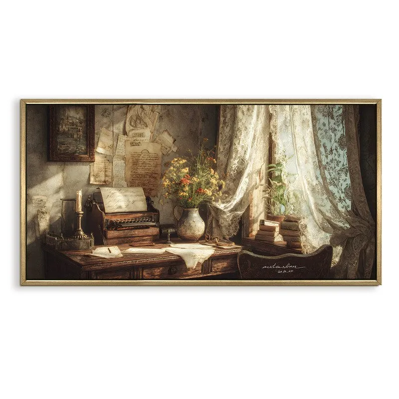 Alluring Candlelit Vintage Wall Art media 4