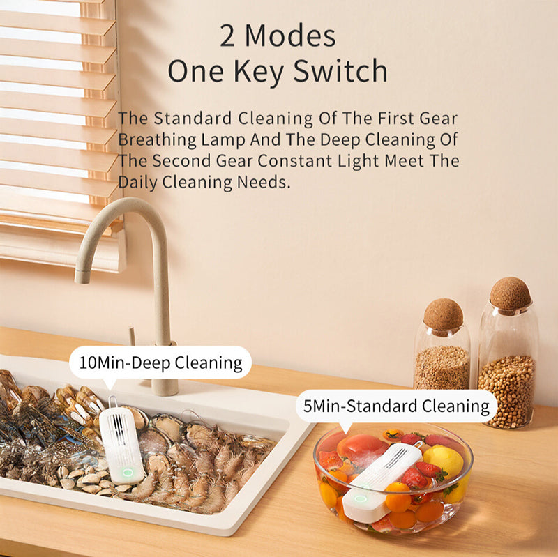 Fresqua Wireless Fruit & Vegetable Cleaner media 6