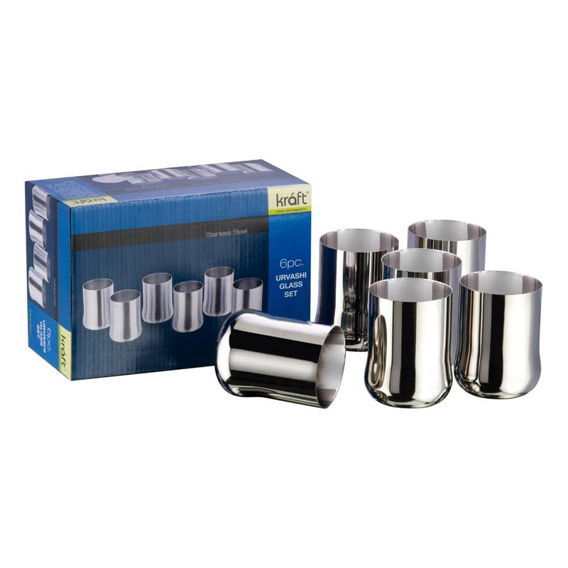 Kraft Glasya Fyora Glasses (350 mL each) - Set Of Six media 6