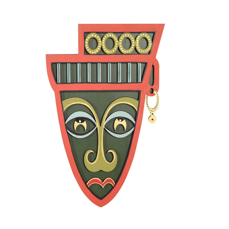 Inerney Mask Wooden Wall Accent media 3