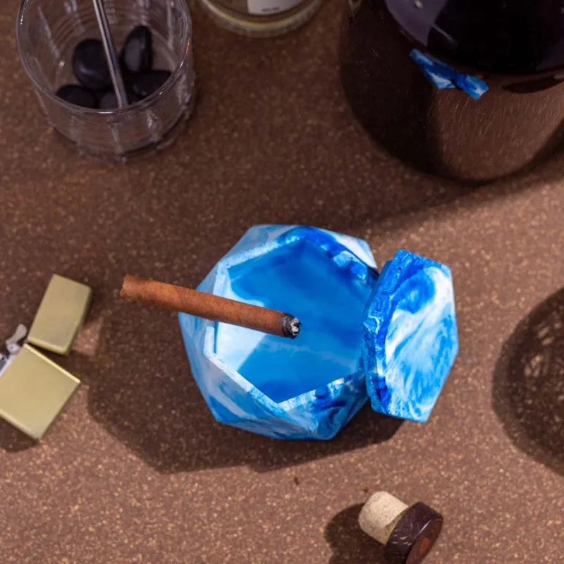 Zyric Ash Tray - Blue media 5