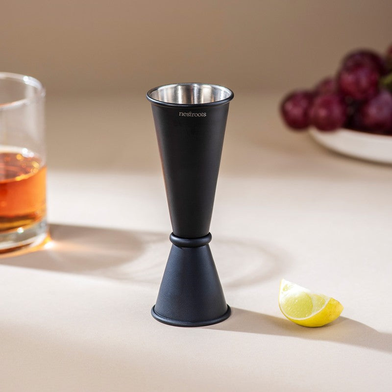 Liquid Ratio Stainless Steel Jigger - 30 ML/60 ML - Upto 60 ML