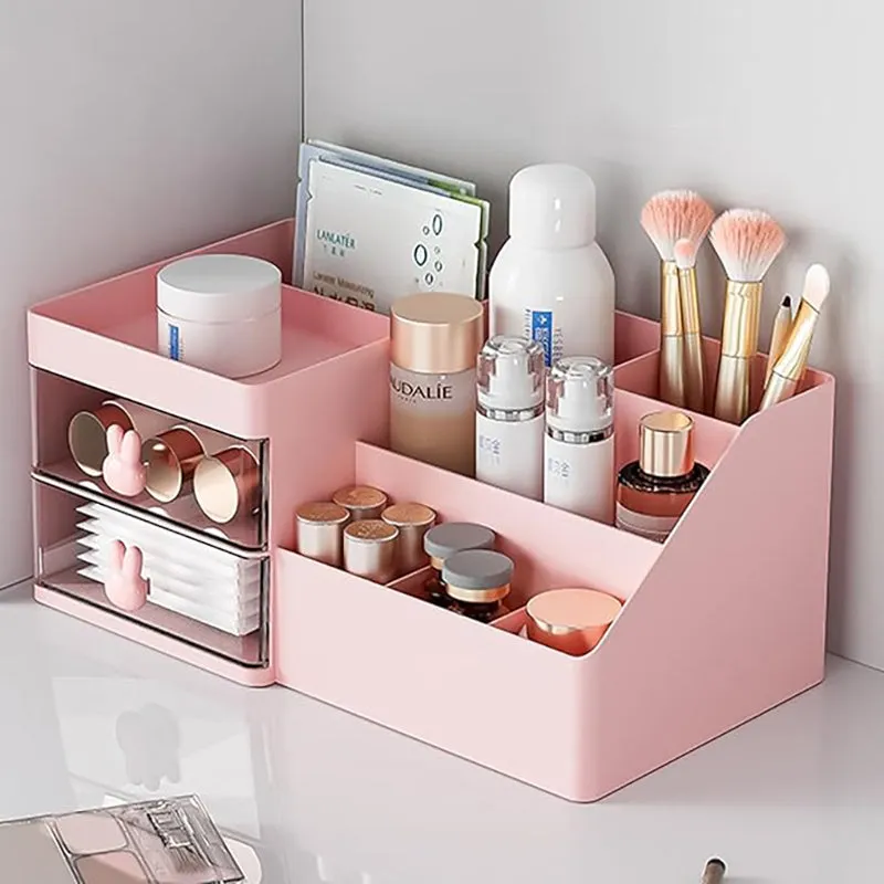 Organin Makeup Organizer - Pink media 1