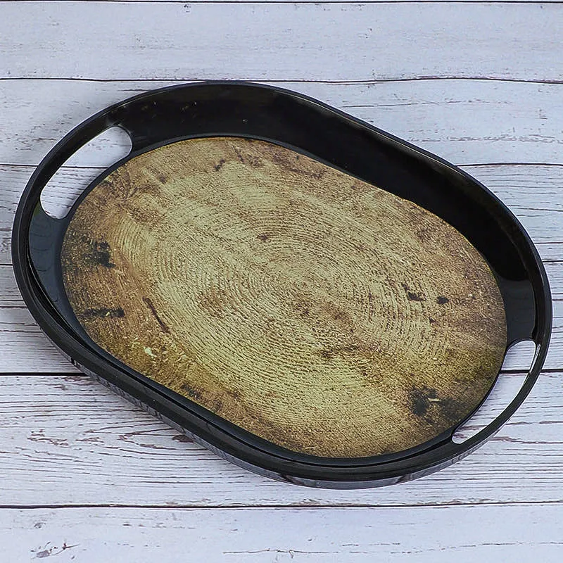 Parchment Melamine Serving Tray media 4