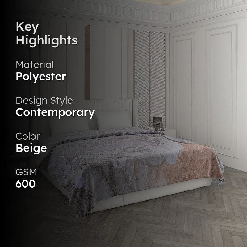 Monte Carlo Misty Blooms Blanket - 600 GSM media 2