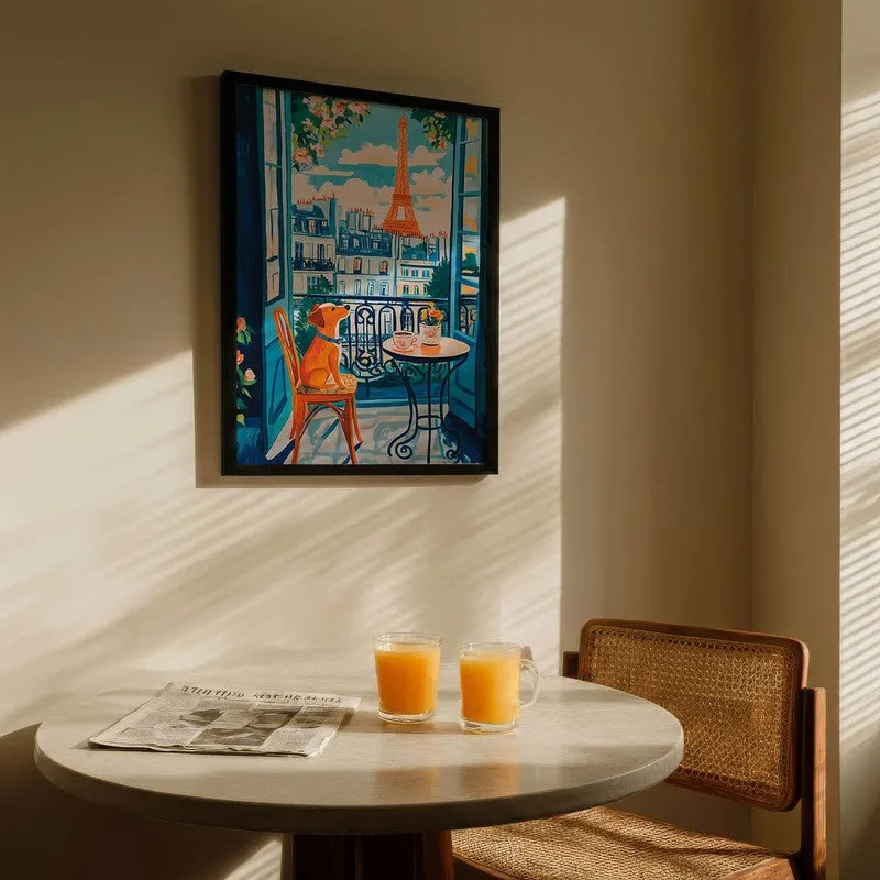 Savory Towers Archival Canvas Wall Art - Black media 5