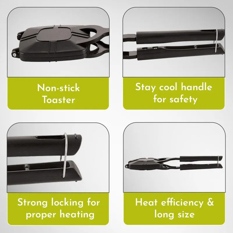Toasted Blaze Sandwich 2 Cut Non-Stick Griller media 7