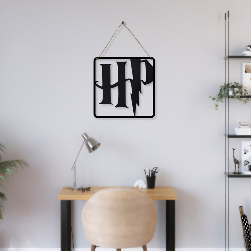 HP Logo Iron Wall Accent