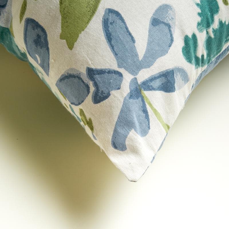 Cala Lily Cotton Cushion Cover - Set Of Two media 5