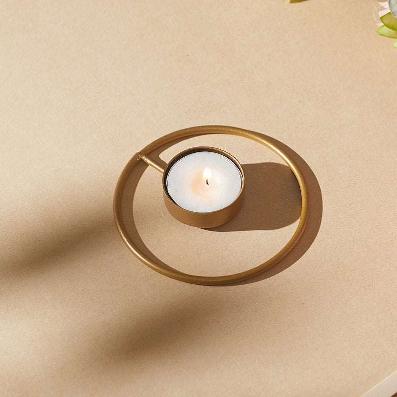 Idola Tealight Candle Holder (Gold) - Set of Four media 5