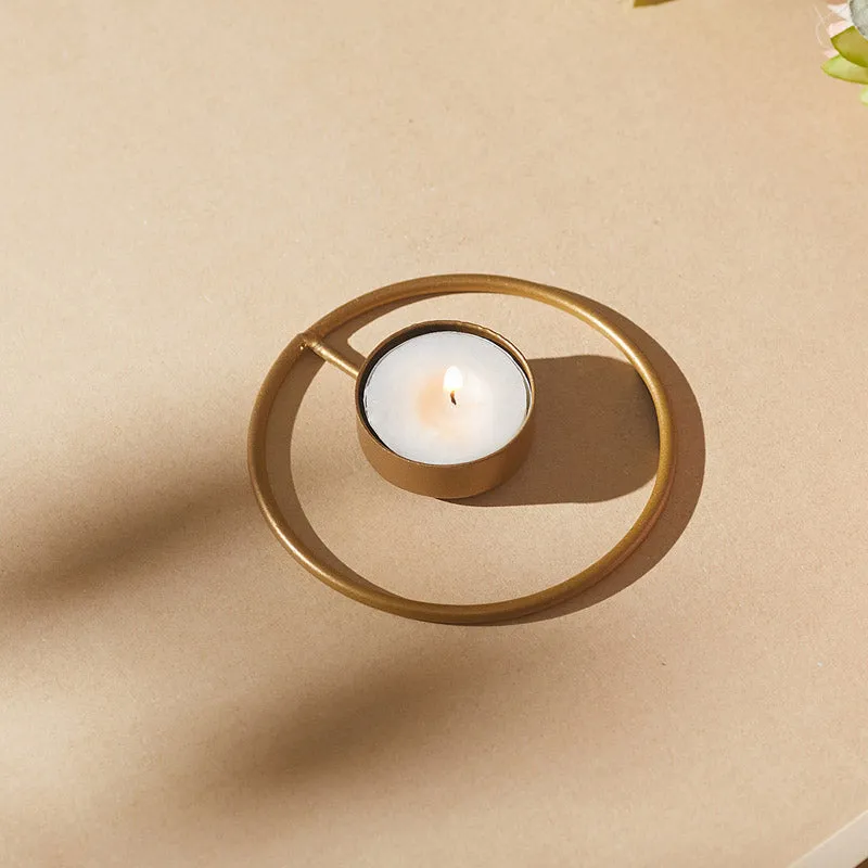 Idola Tealight Candle Holder (Gold) - Set of Four media 5