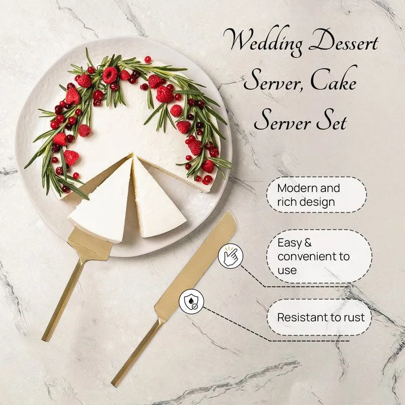 Nora Cake Server - Set Of Two media 3