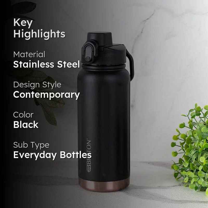 Sip Bliss Bottle (Black) - 750 mL media 2