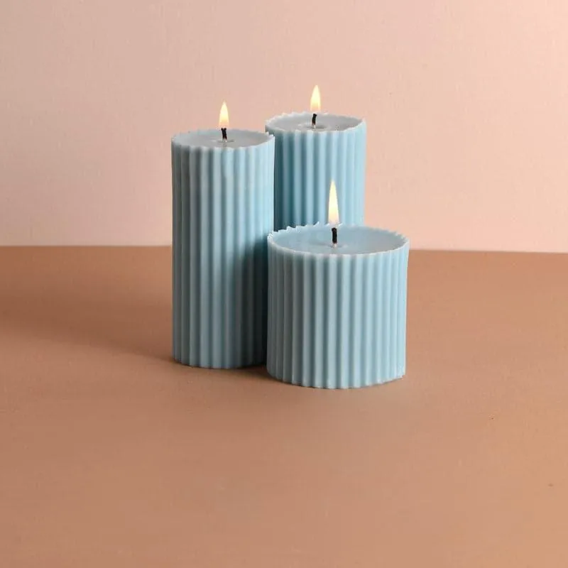 Combo of 2 'Belief' & 1 'Faith' Scented Candles - Oceanic Mist Scented media 3