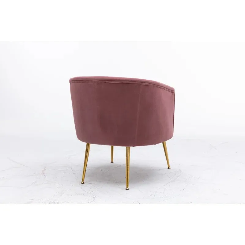 Stylo Neem Wood Accent Chair - Purple media 5