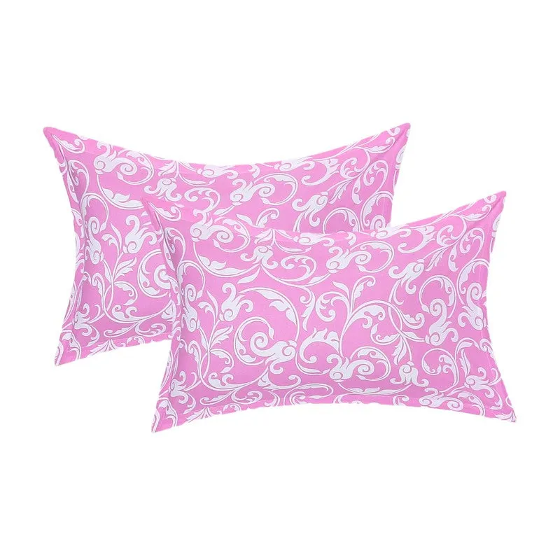 Monte Carlo Amrit Paisley Cotton Bedsheet (Pink) - 104 TC media 8