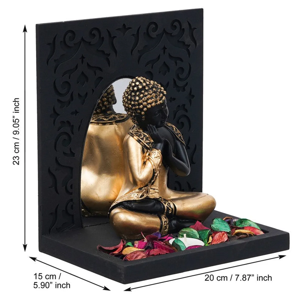 Nirvana Aura Buddha Tea Light Candle Holders - 11