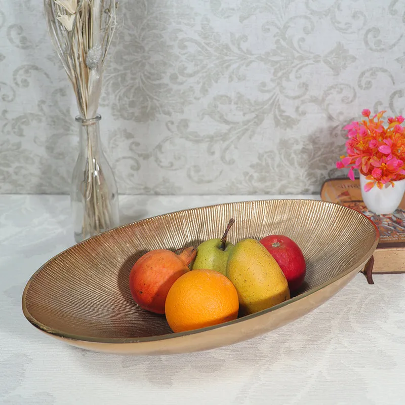 Dawsey Accent Bowl - Gold media 4