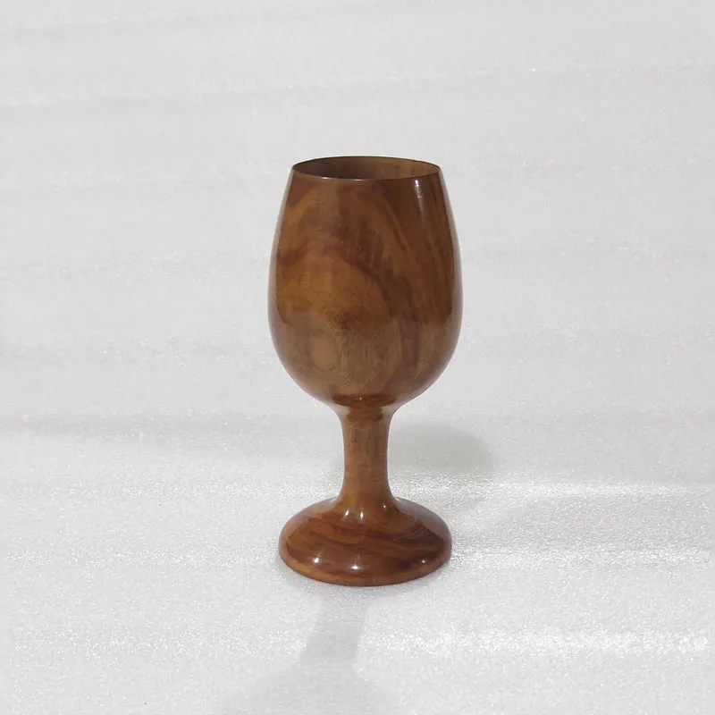 OakSip Wood Wine Glass media 1