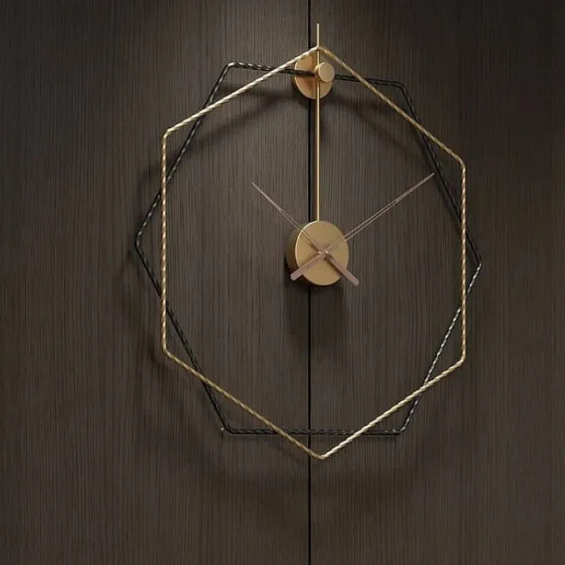 Hex Chrona Analog Wall Clock media 3