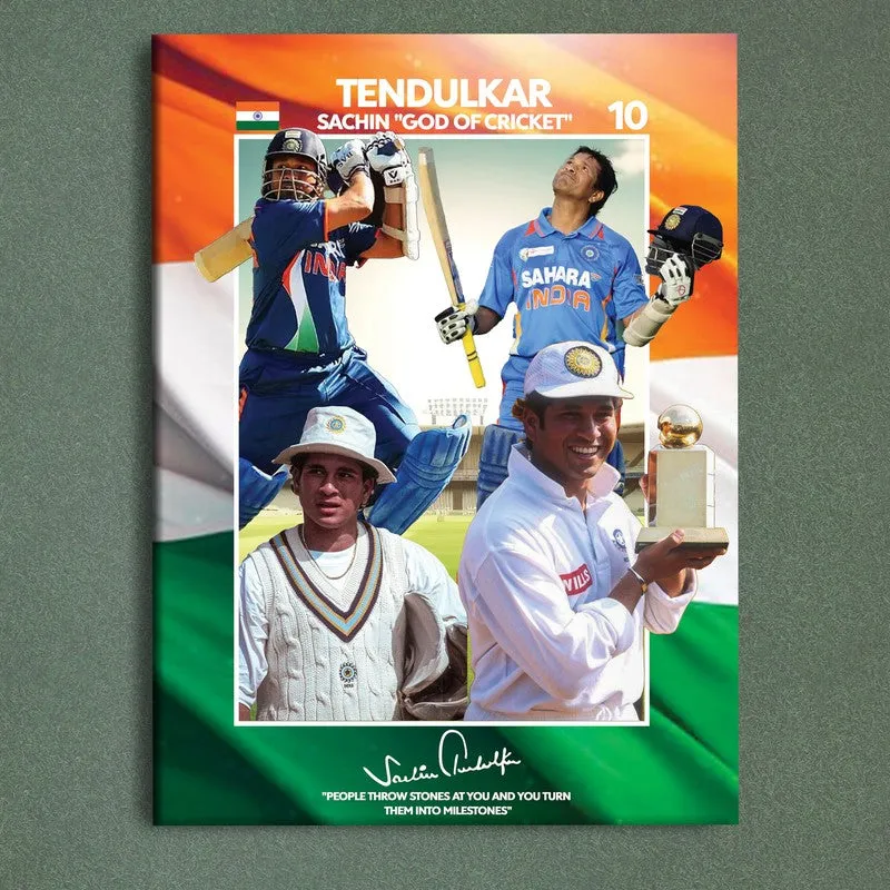 Tendulkar Canvas Wall Art media 4