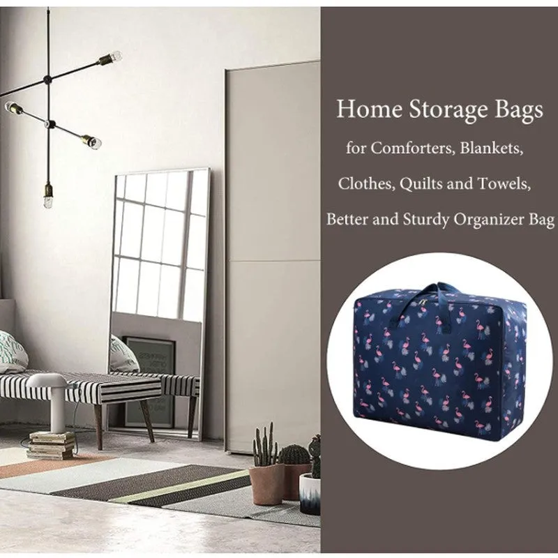 Klyvera Fabric Cloth Organiser - Blue media 5