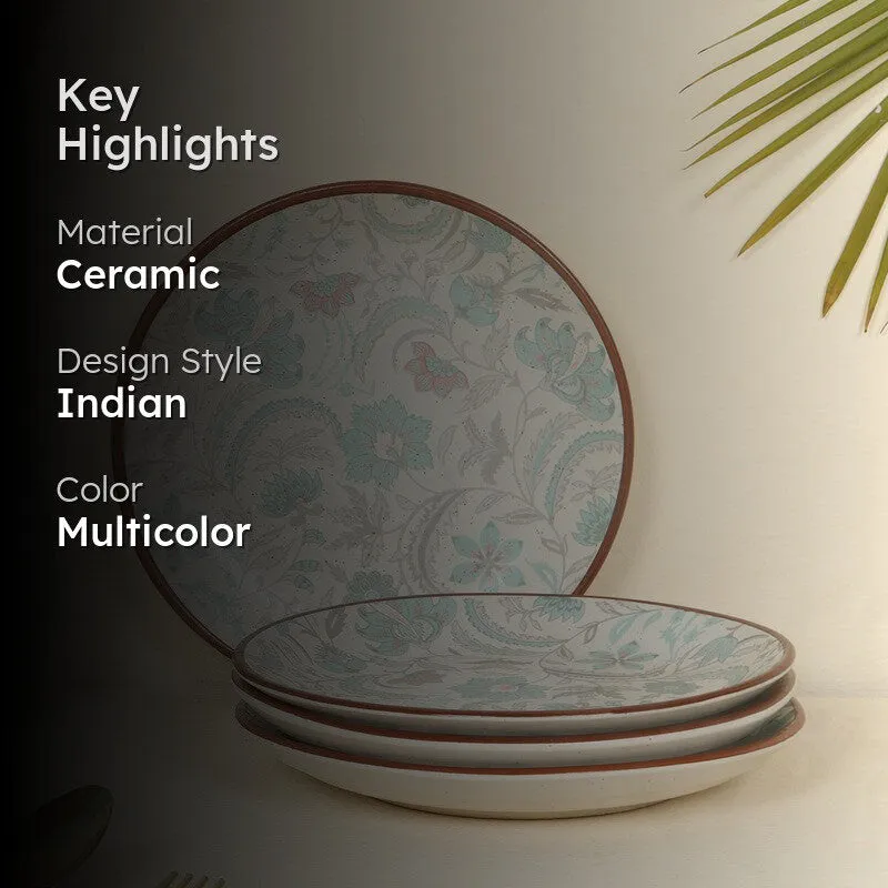 Cuisineva Ceramic Quarter Plates - Set Of Four media 2