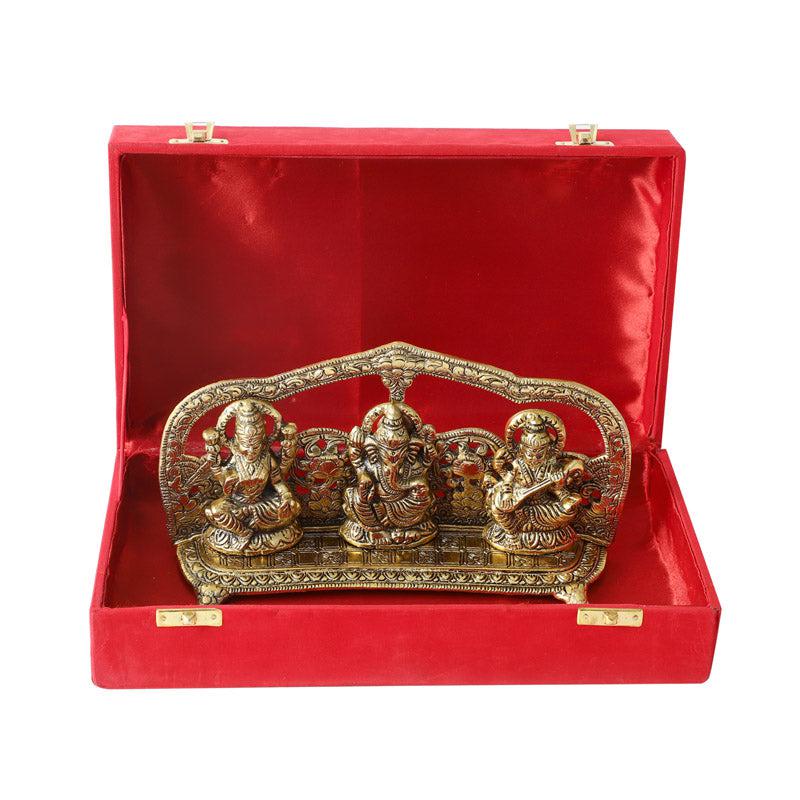 Saraswati Vinayaka Idol Gift Box media 3